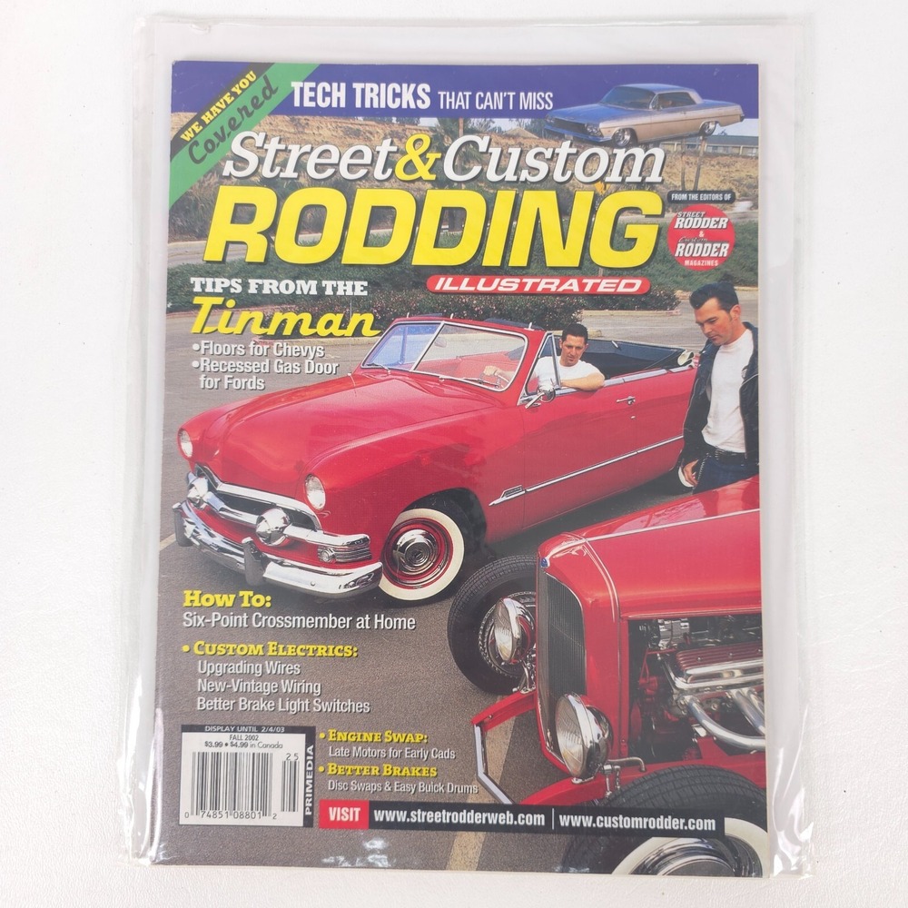Street & Custom Rodding Illustrated Annual 2002 Hot Rod Tech Chevy Ford Swap Tip